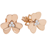 Three Clove Flower Earrings 4ER52