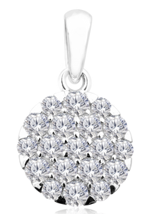 Cluster Diamond Aora Pendant 5P81