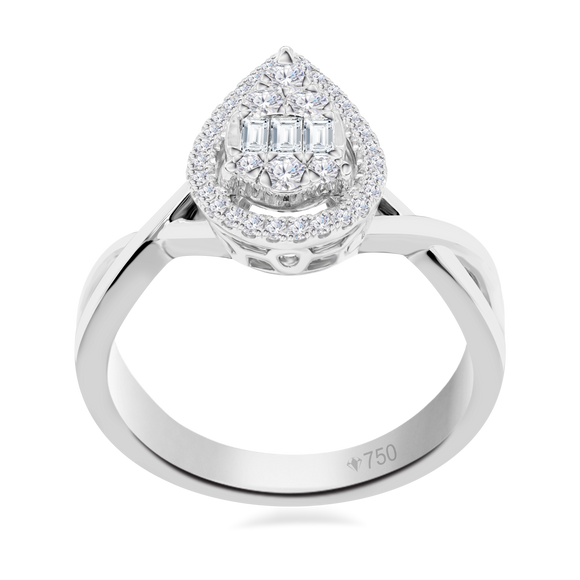 Diamond Ladies Ring 6LR391