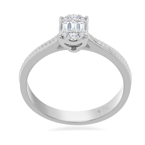 Diamond Ladies Ring 6LR405
