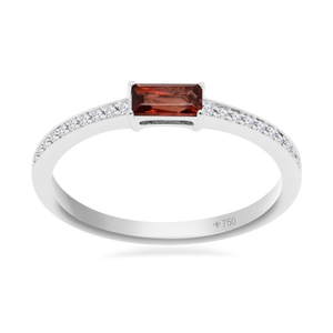 Garnet Ladies Ring 6LR442