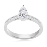 GIA PEAR SHAPE Diamond Ladies Ring 6LR443