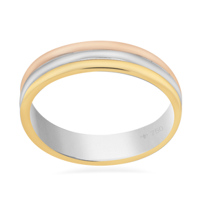 Wedding Ring Tricolour 7WB136B