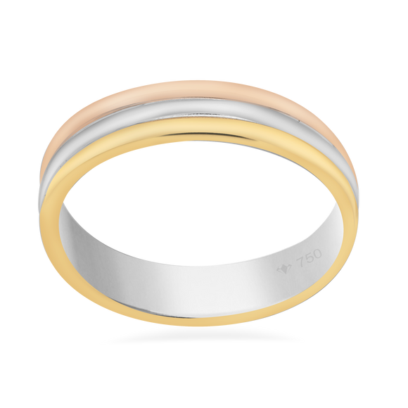 Wedding Ring Tricolour 7WB136B