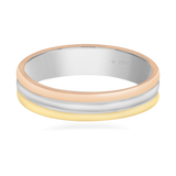 Wedding Ring Tricolour 7WB136B