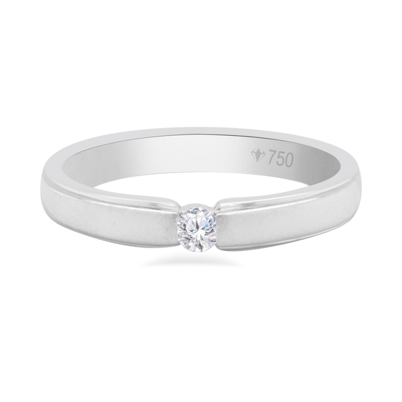 Wedding Ring Solitaire 0.1 ct  7WB18