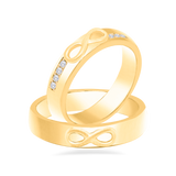 Infinity Diamond Wedding Ring 7WB40A