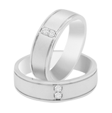 Wedding Ring 2 Stones 7WB42