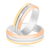 Wedding Ring 7WB46B Plain Gold