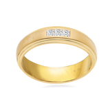 Wedding Ring Trilogy Princess Diamond  7WB50A