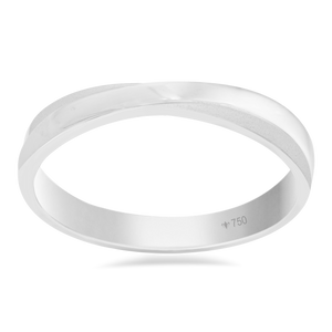 Wedding Ring Plain Gold 7WB54B Plain Glod