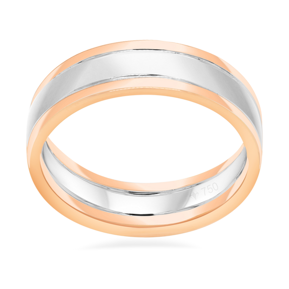 Wedding Ring 7WB90B Plain Gold
