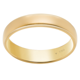 Wedding Ring 7WB93B Plain Gold